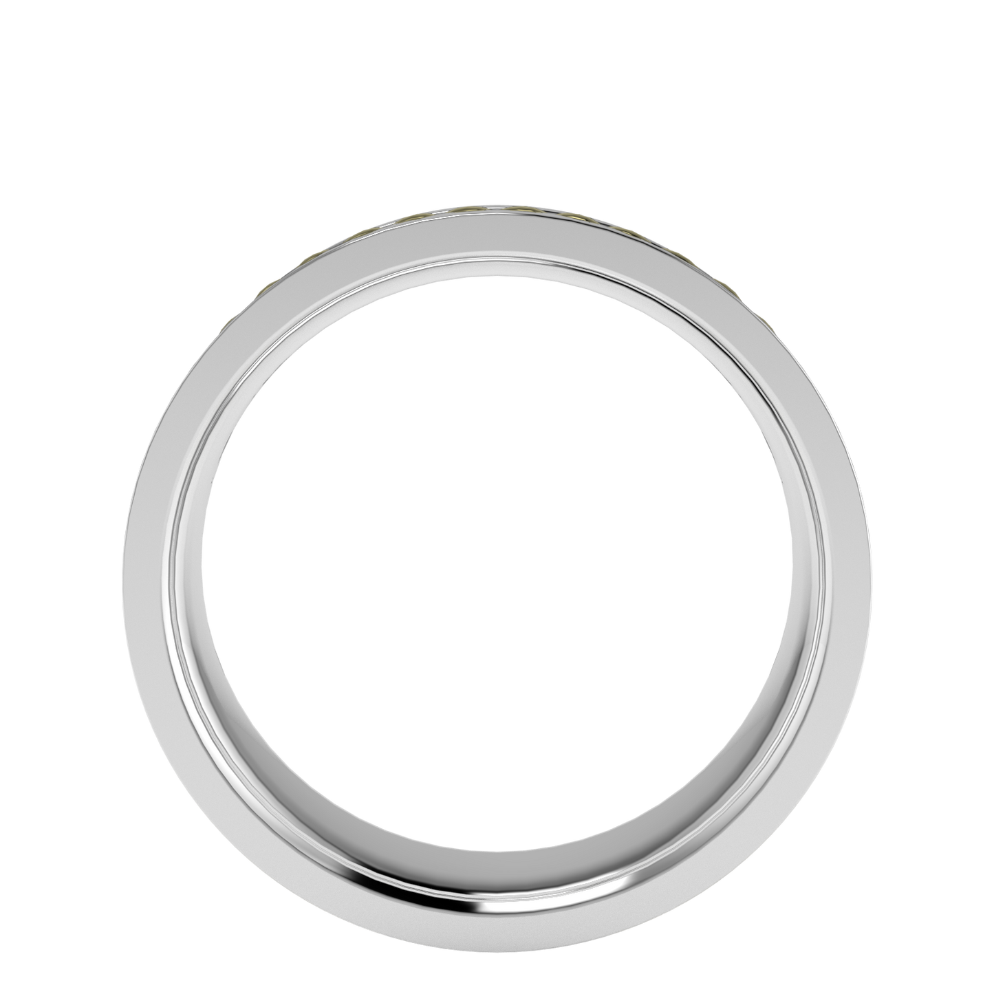 Twisted rope wedding band