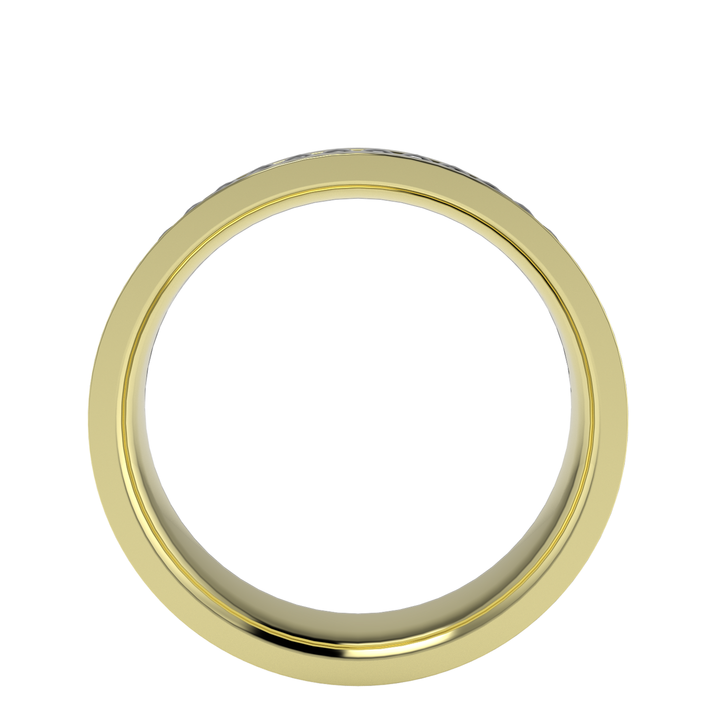 Twisted rope wedding band