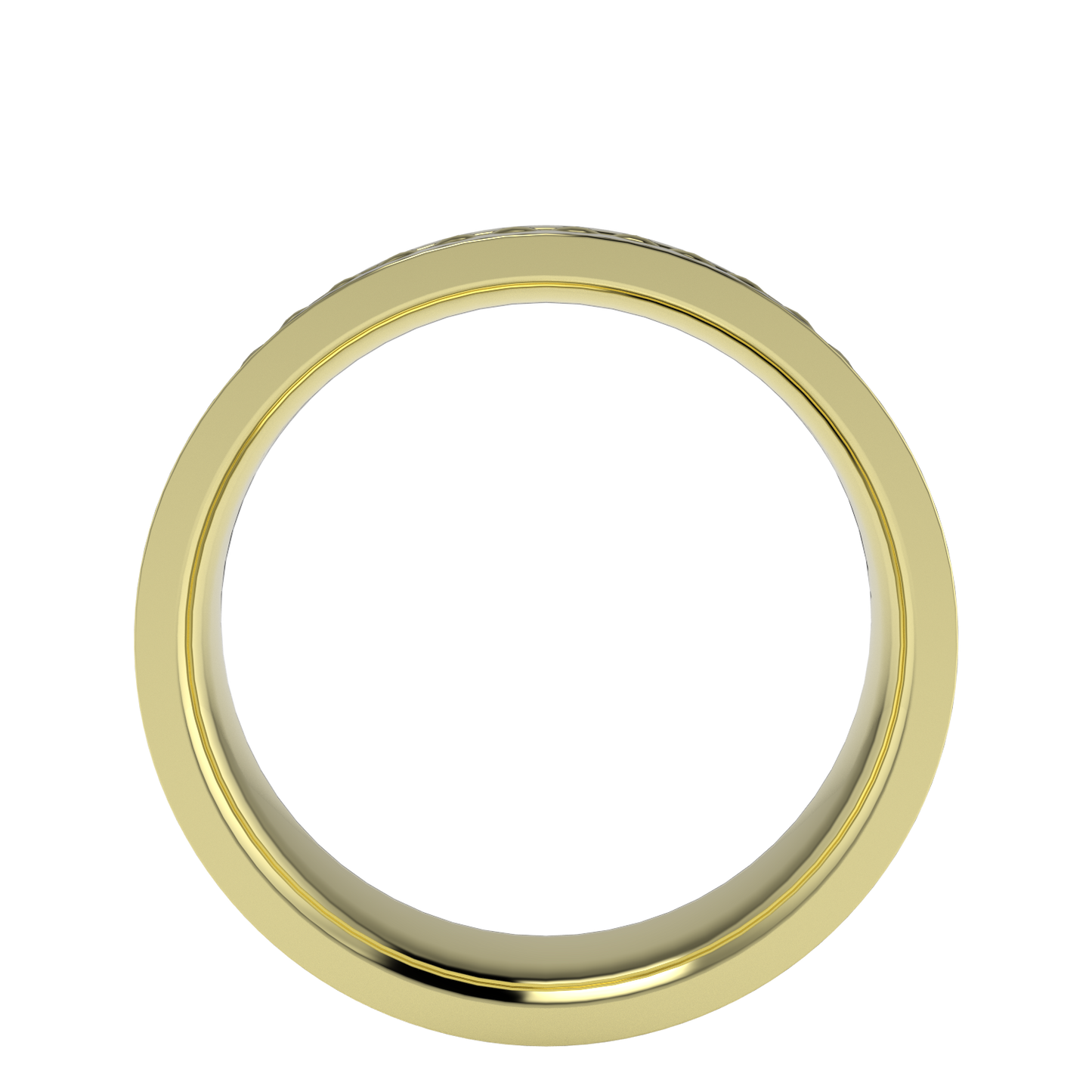 Twisted rope wedding band