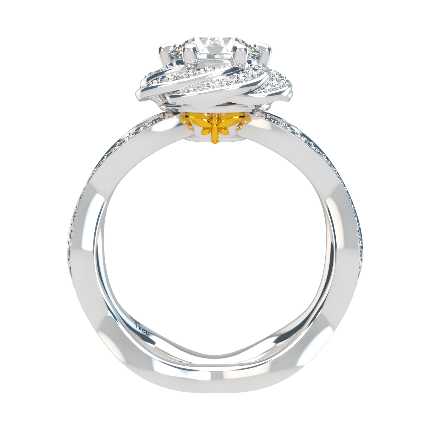 Cupcake VCL Halo prestige diamond Ring
