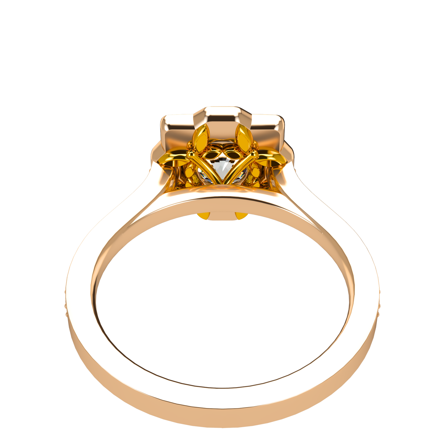 Tara VCL Halo prestige diamond ring