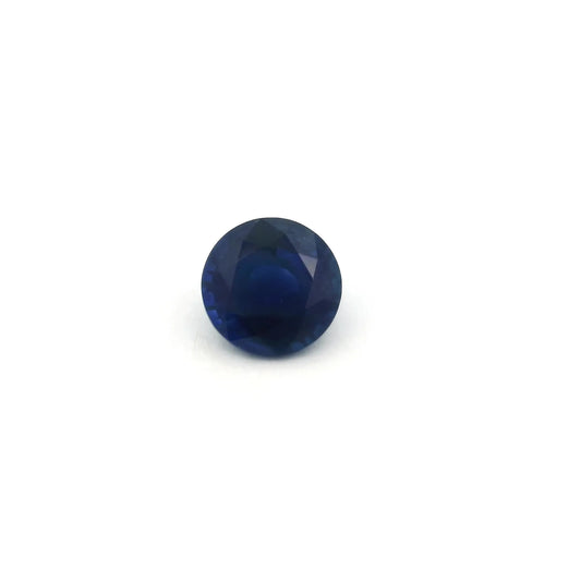 1.21ct Round Natural Sapphire (Colour Blue, Clarity Slightly Included, Cut Faceted)
