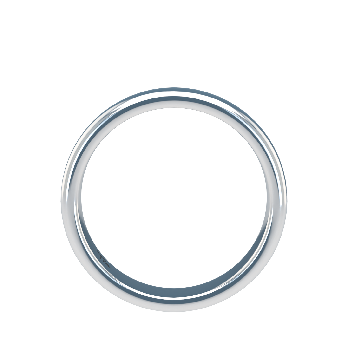 Classic round wedding band wide - 2mm to 11mm