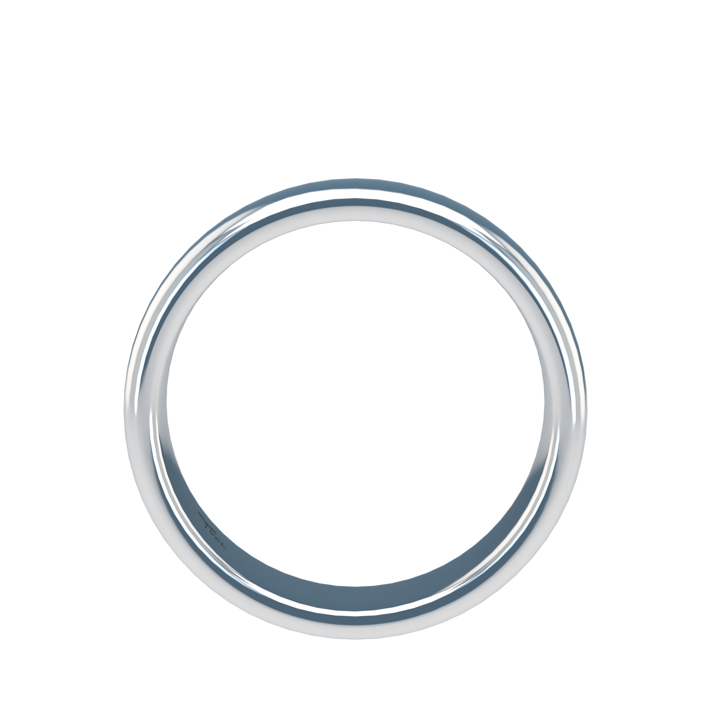 Classic round wedding band wide - 2mm to 11mm