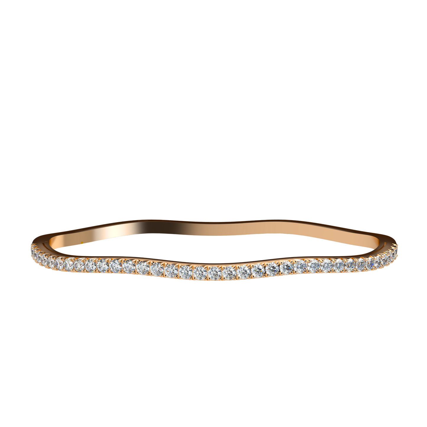 VCL Prestiges Pavé Wave Bangle