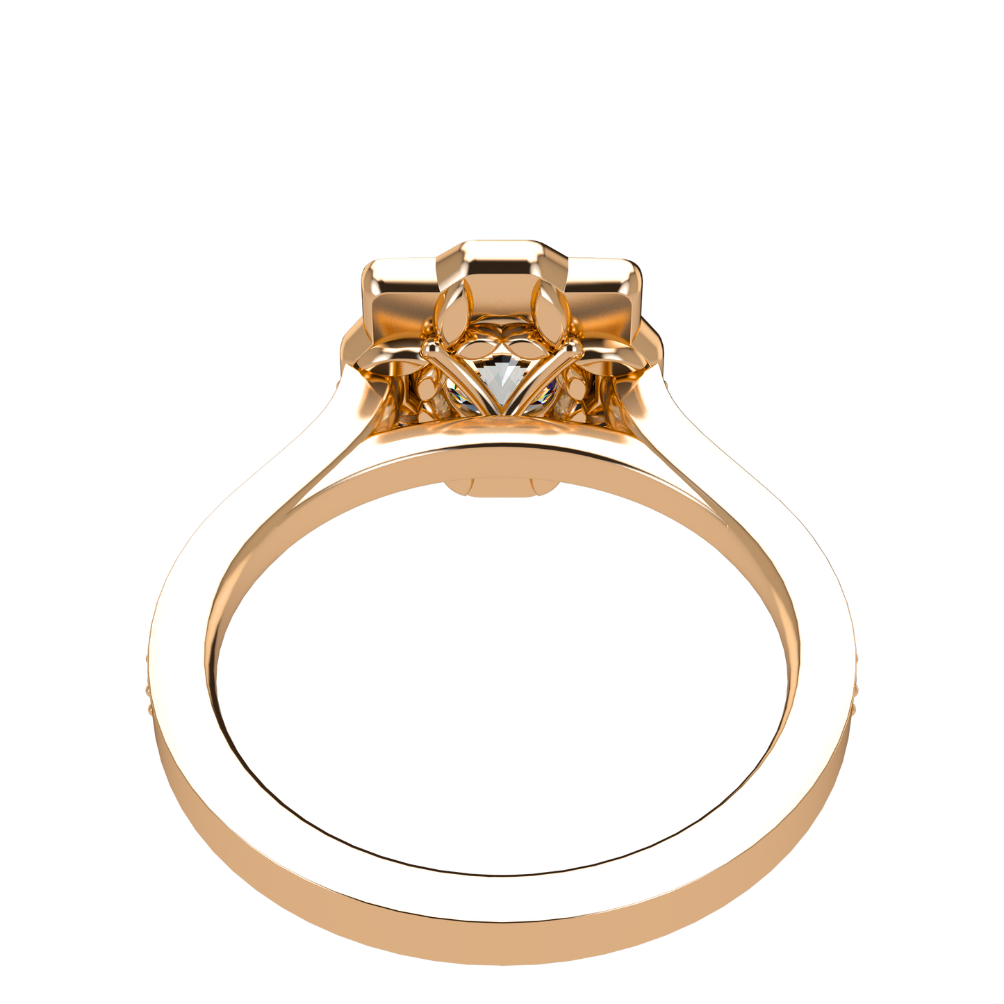 Tara VCL Halo prestige diamond ring
