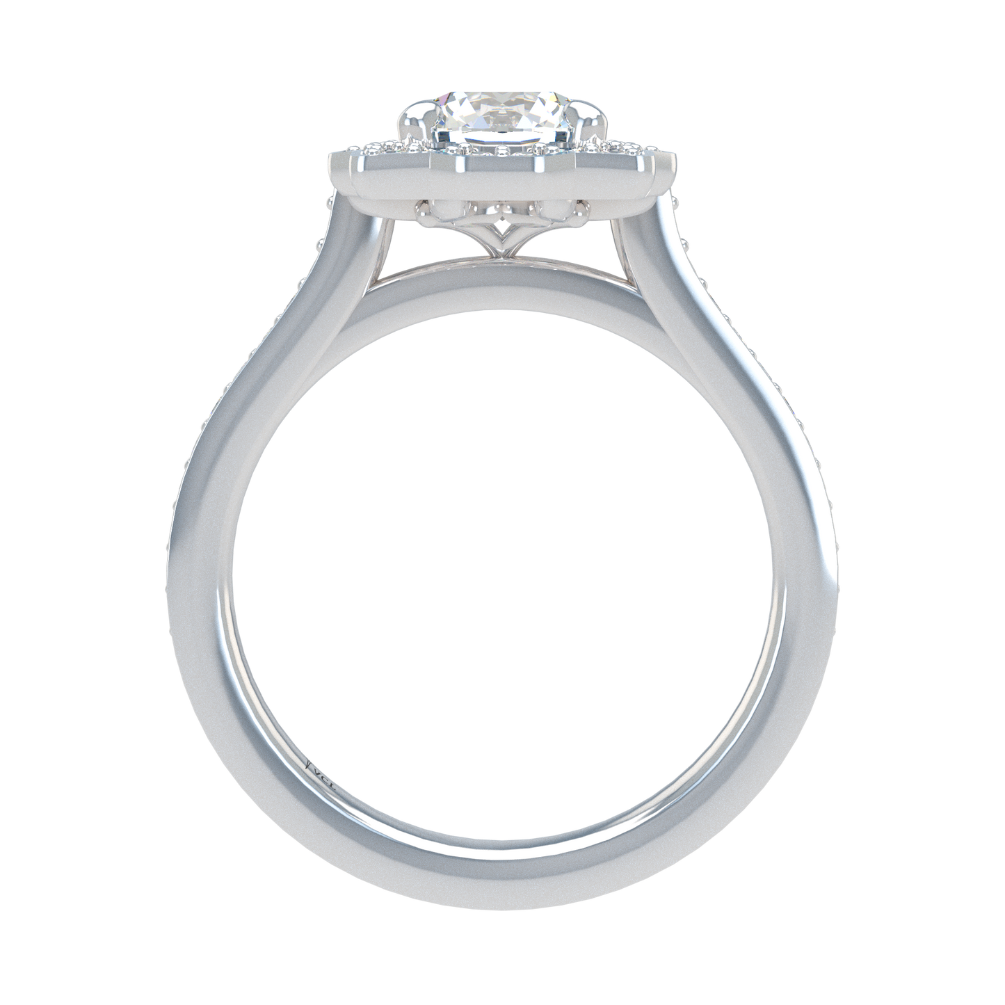 Tara VCL Halo prestige diamond ring