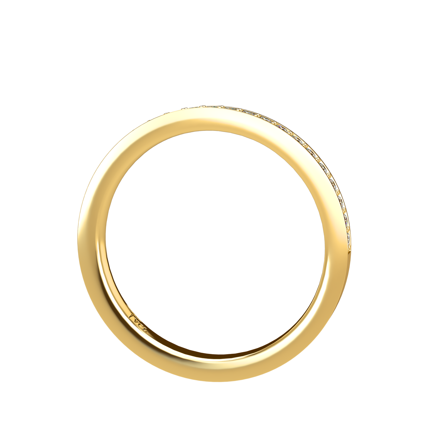 20pts Half diamond Eternity band