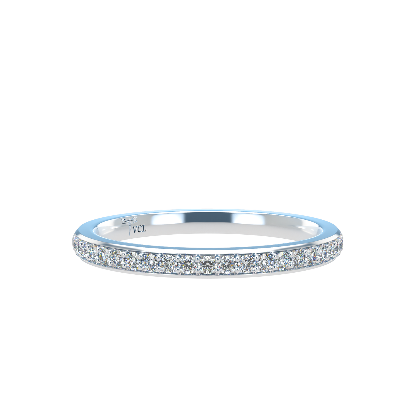 20pts Half diamond Eternity band
