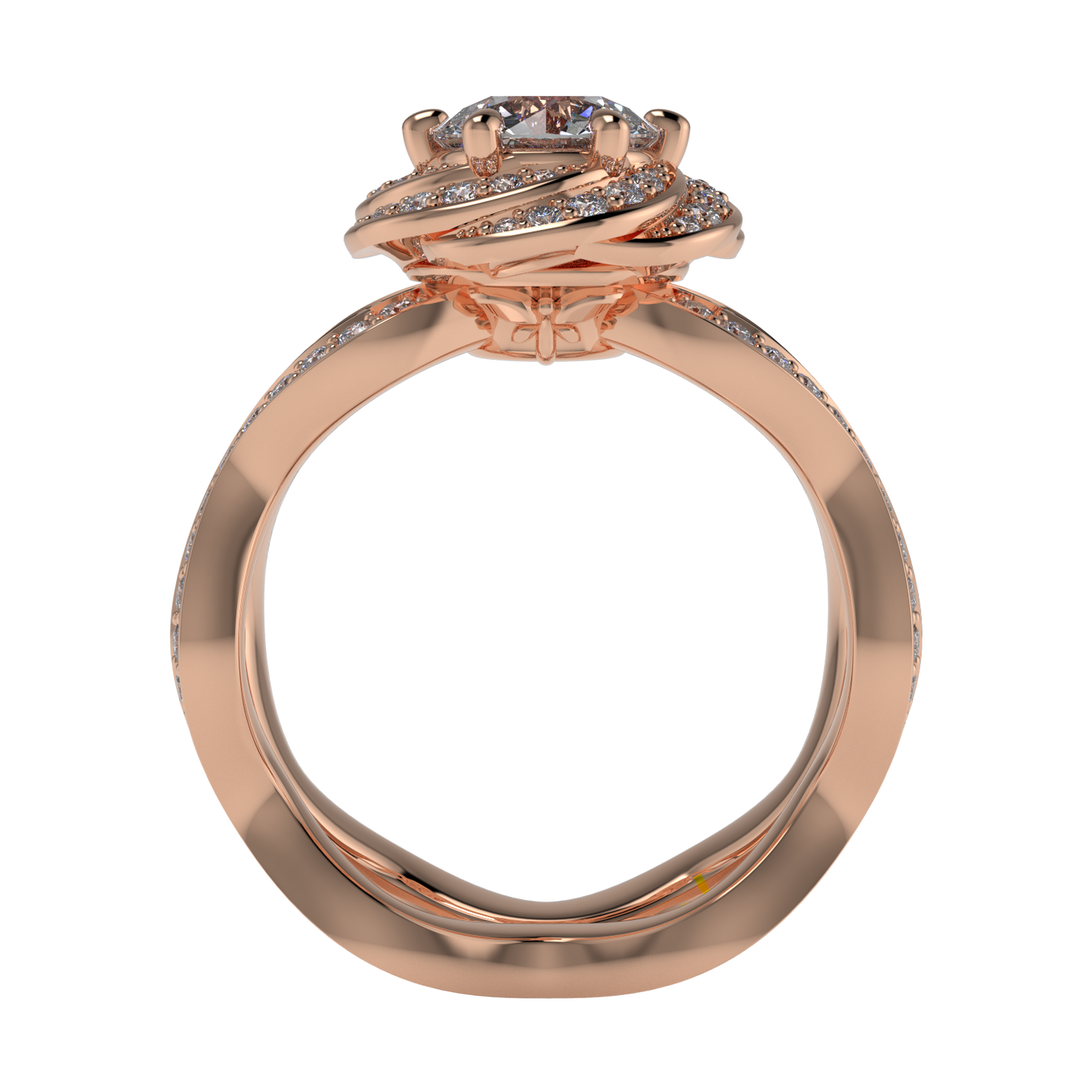 Cupcake VCL Halo prestige diamond Ring