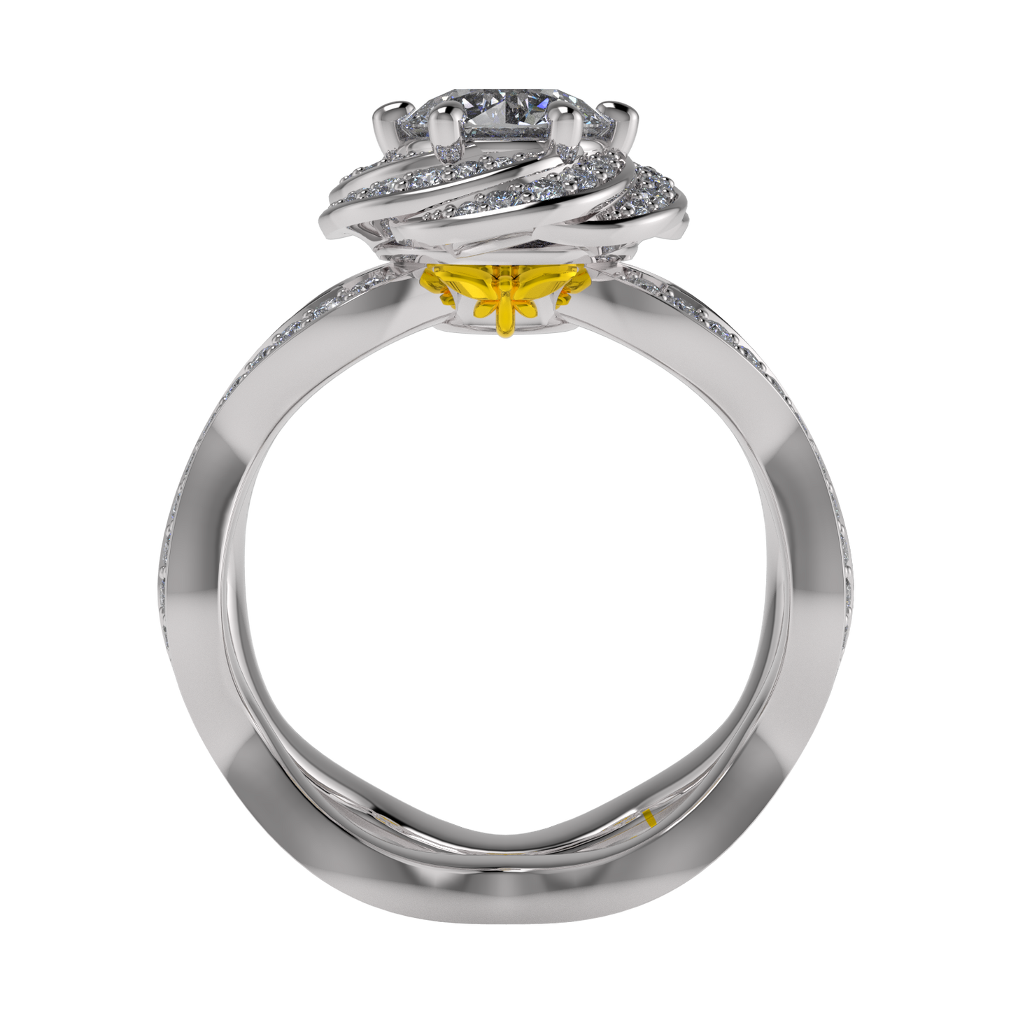 Cupcake VCL Halo prestige diamond Ring