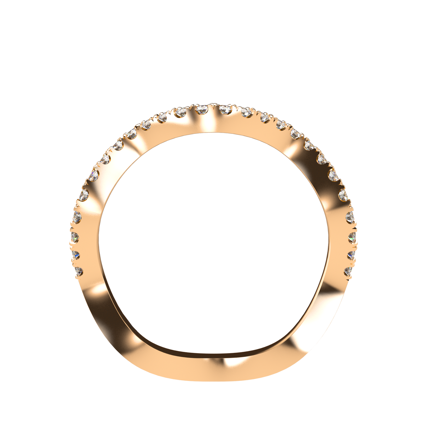Build Your Own Gold & Platinum stacking Ring Stack