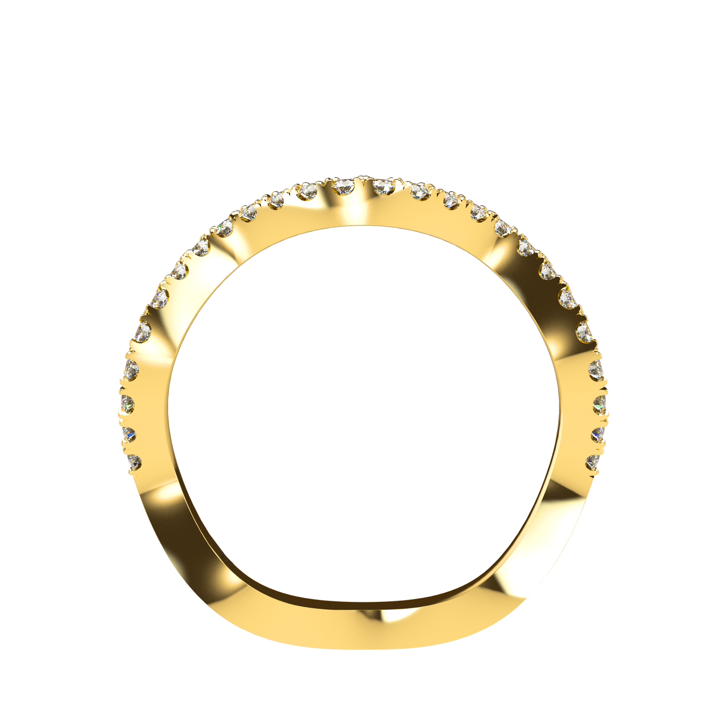 Build Your Own Gold & Platinum stacking Ring Stack
