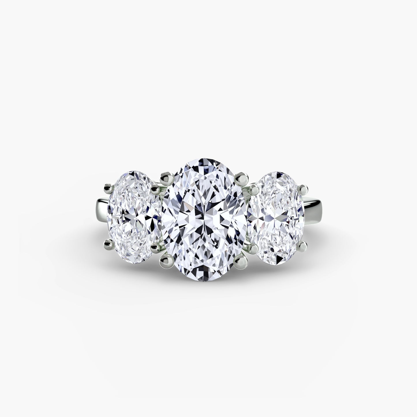 Trilogy Oval diamond ring