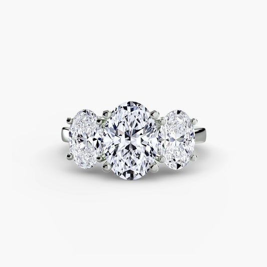 Trilogy Oval diamond ring