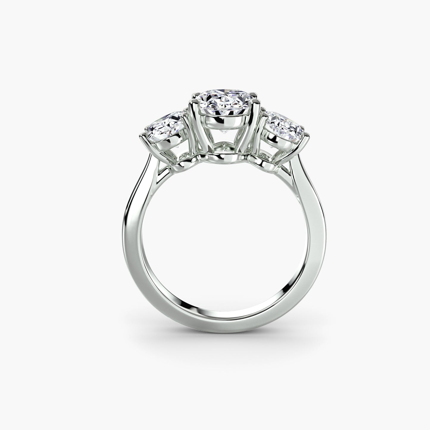 Trilogy Oval diamond ring