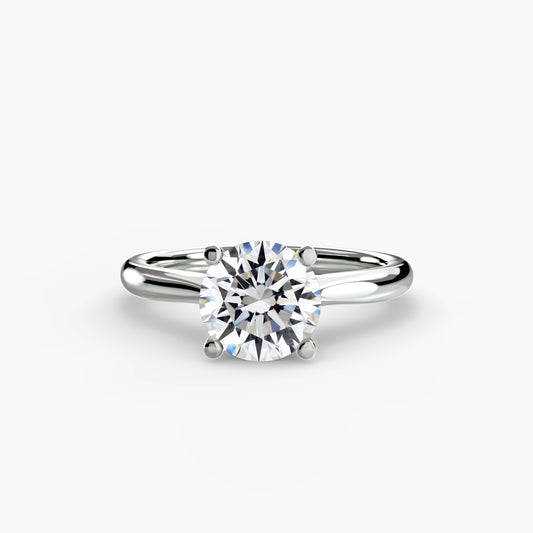 Classic Solitaire diamond ring