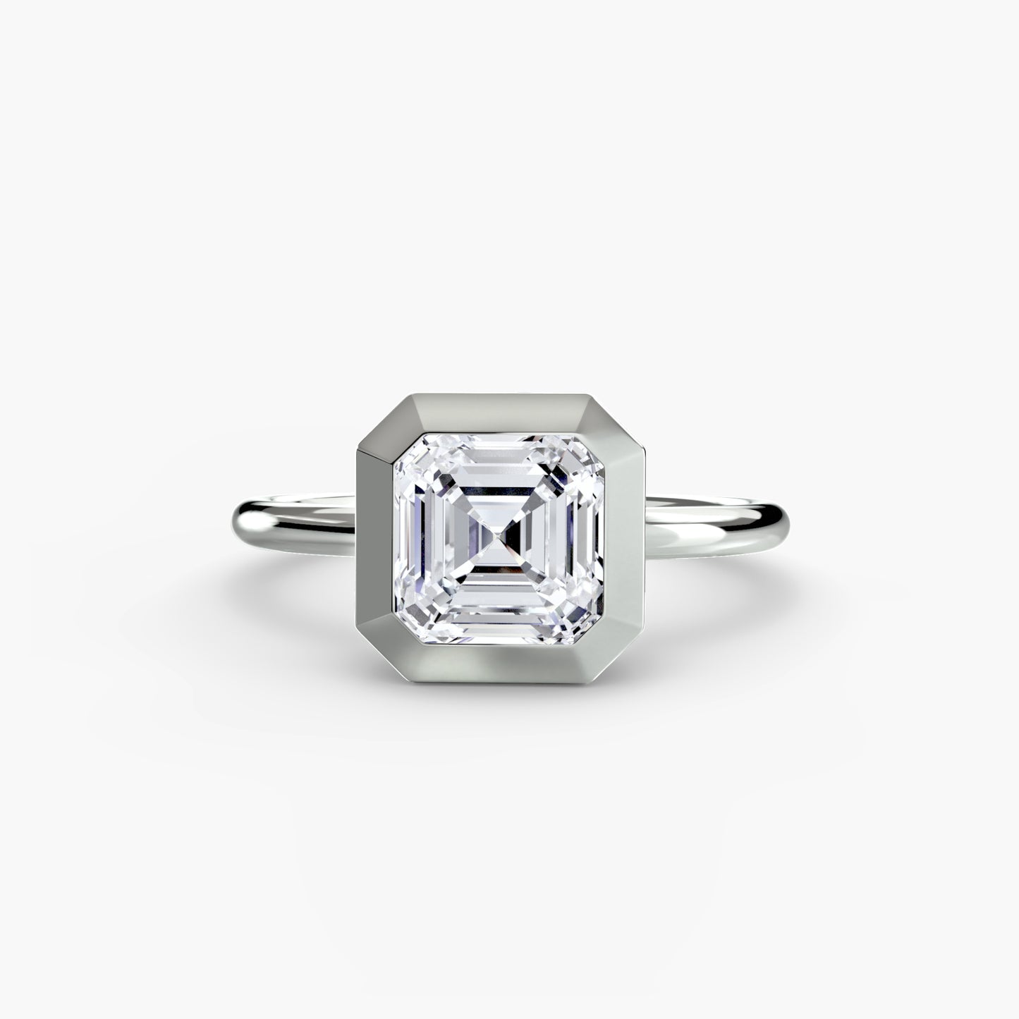 The Bezel Diamond Solitaire ring