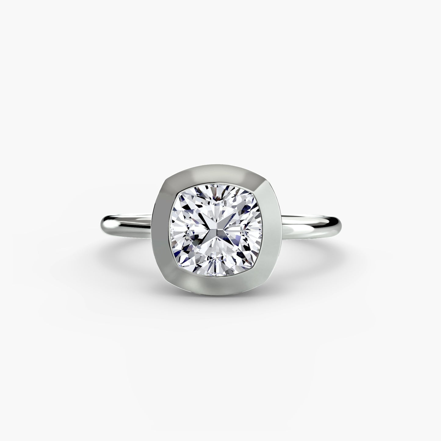 The Bezel Diamond Solitaire ring