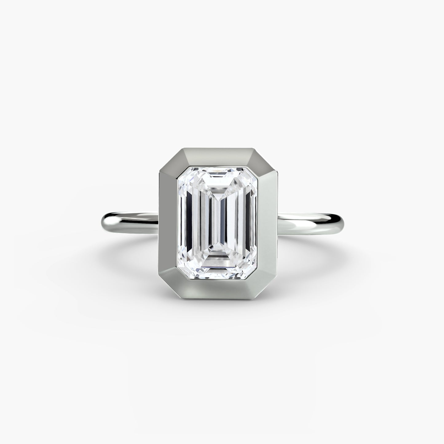 The Bezel Diamond Solitaire ring