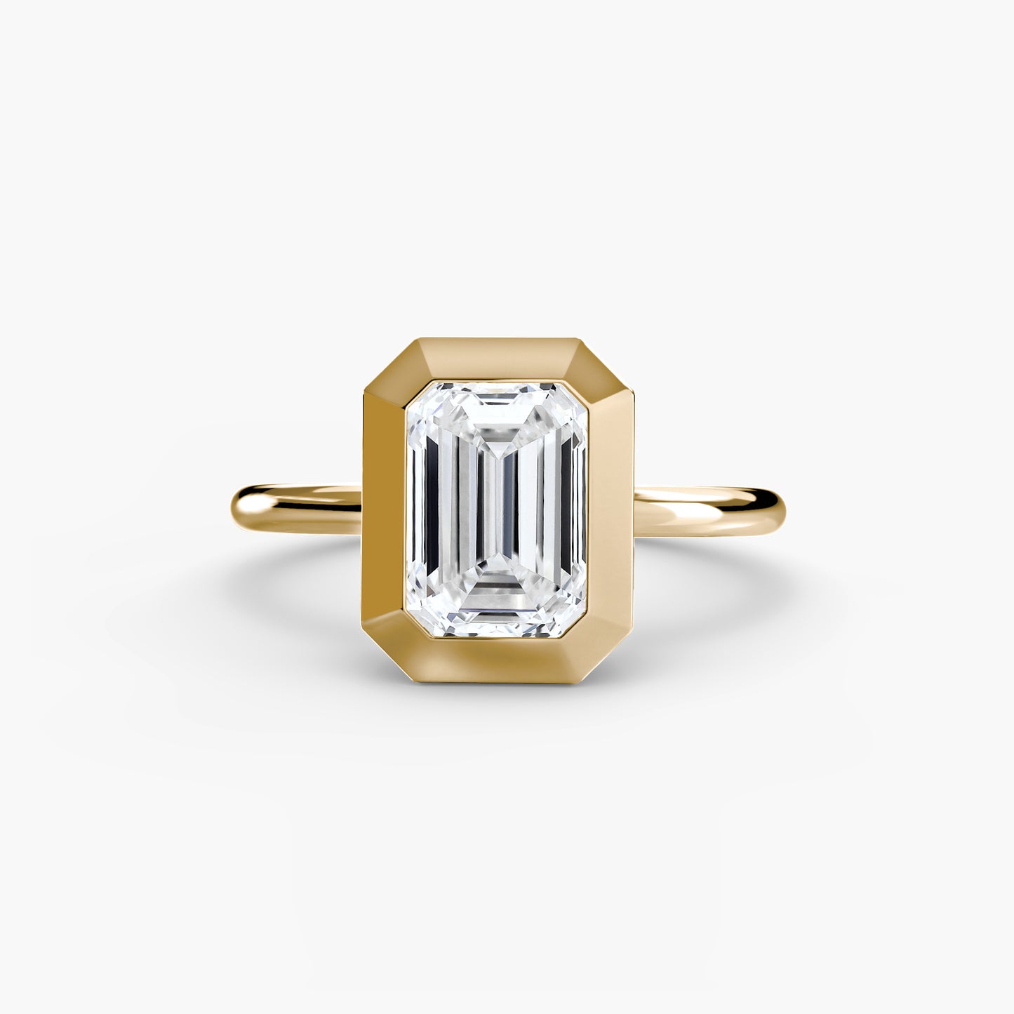 The Bezel Diamond Solitaire ring