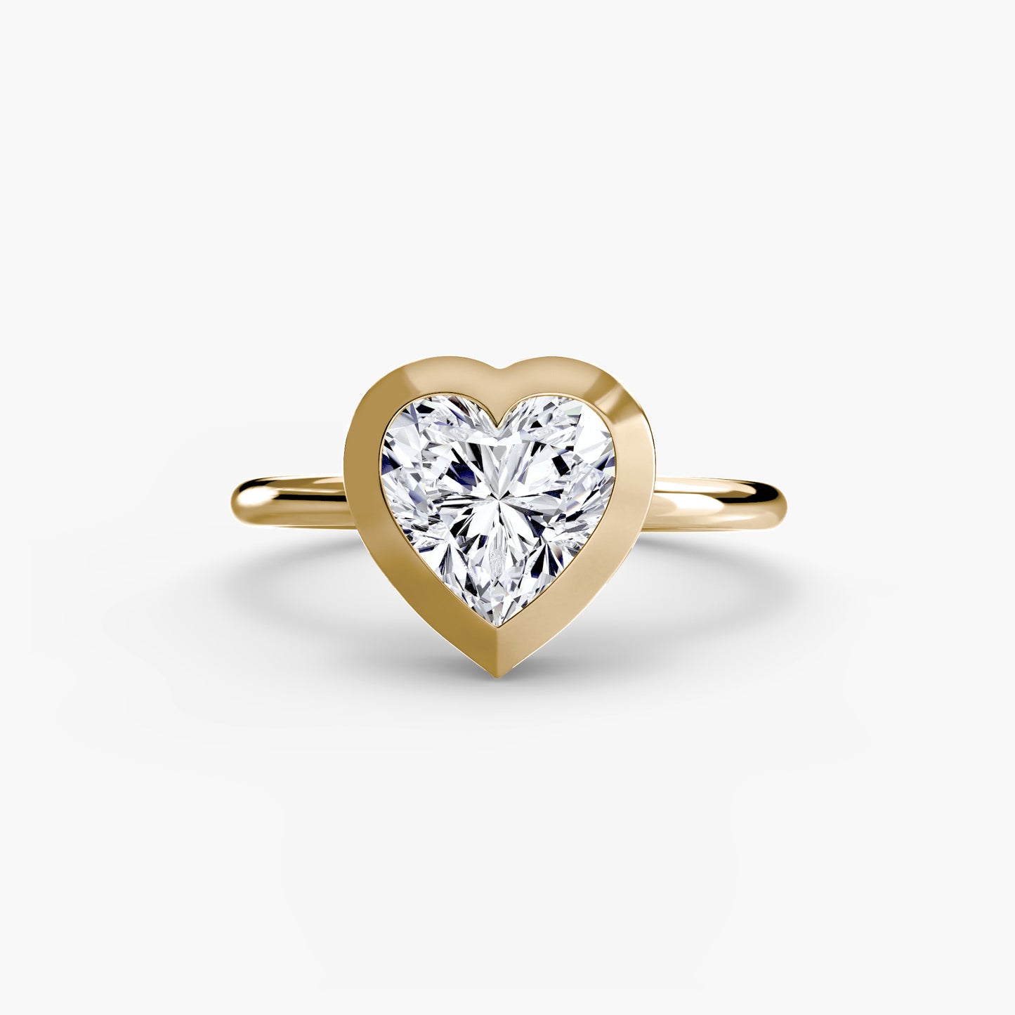 The Bezel Diamond Solitaire ring