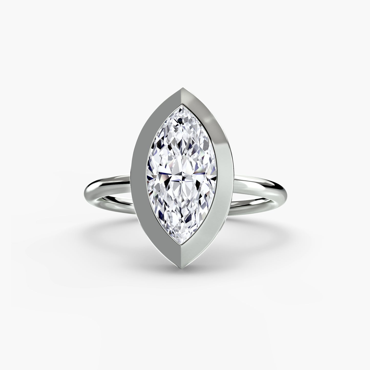 The Bezel Diamond Solitaire ring