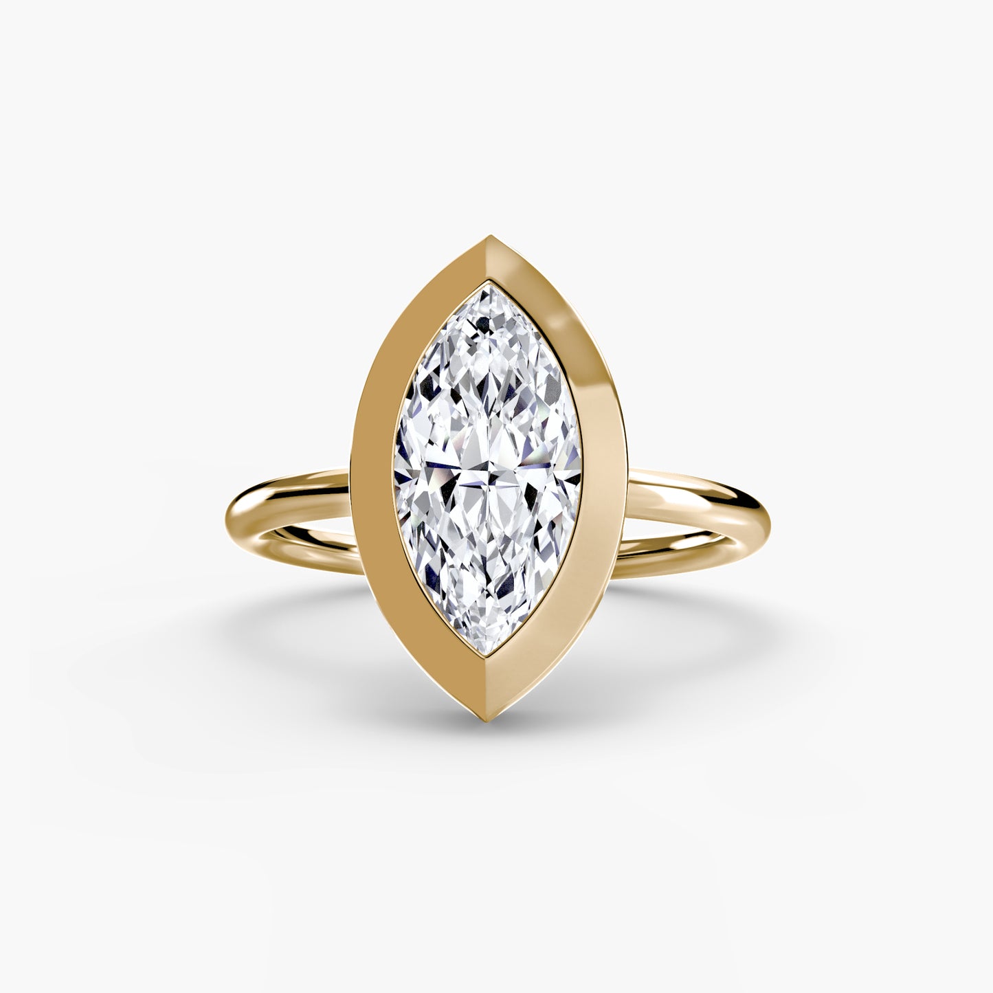The Bezel Diamond Solitaire ring