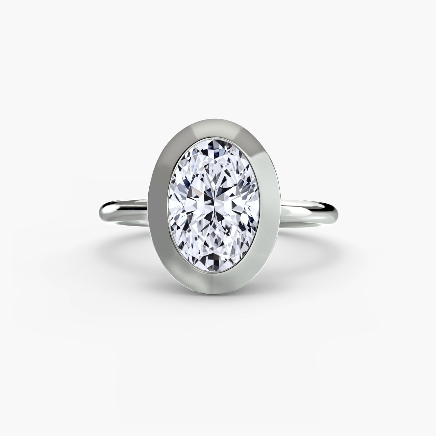 The Bezel Diamond Solitaire ring