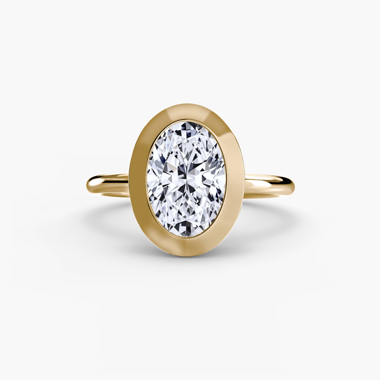 The Bezel Diamond Solitaire ring