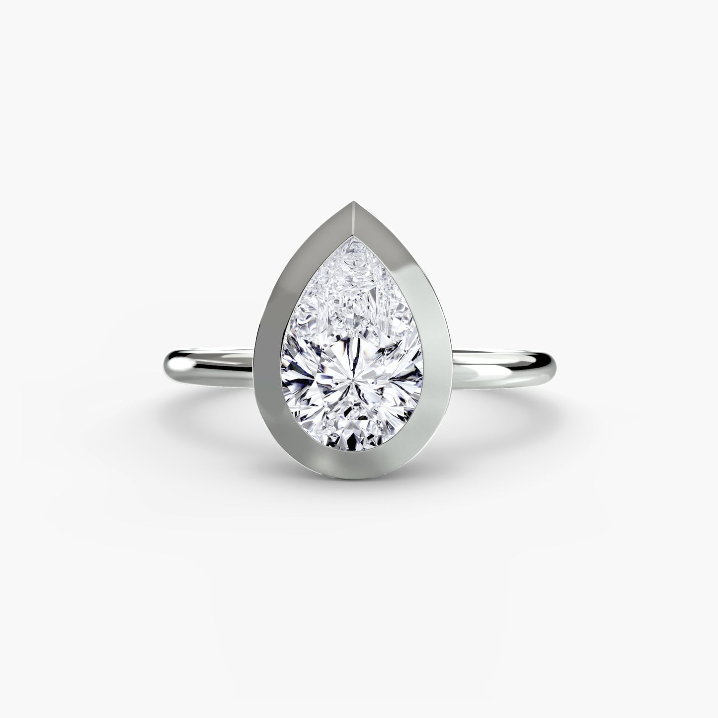 The Bezel Diamond Solitaire ring