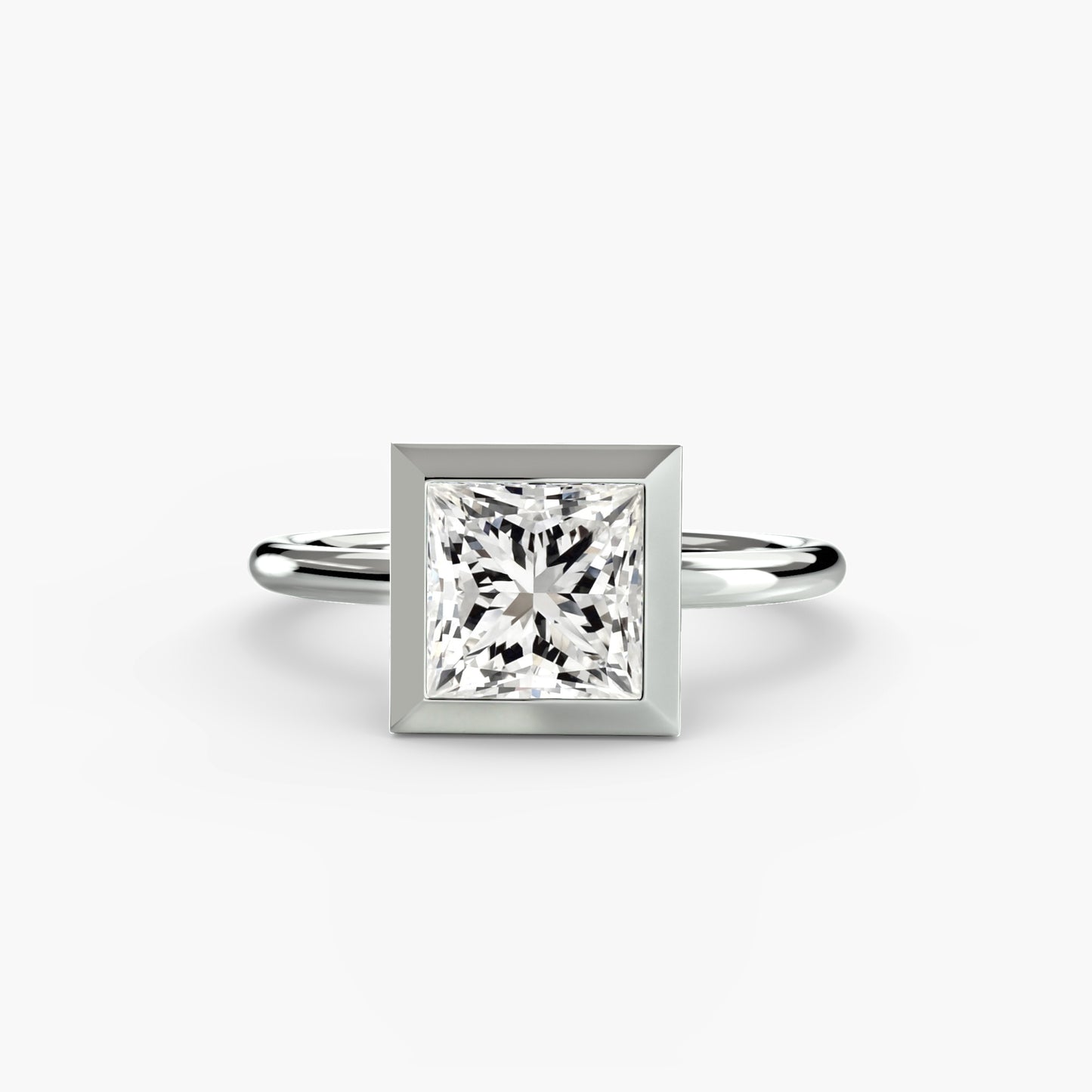 The Bezel Diamond Solitaire ring