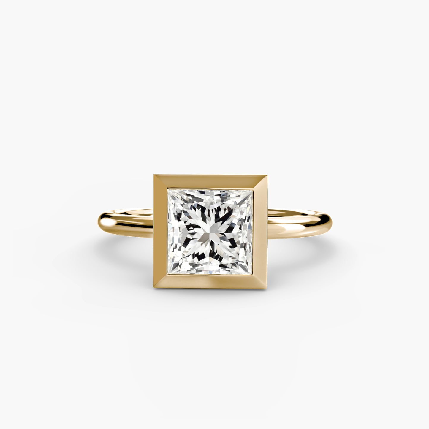 The Bezel Diamond Solitaire ring