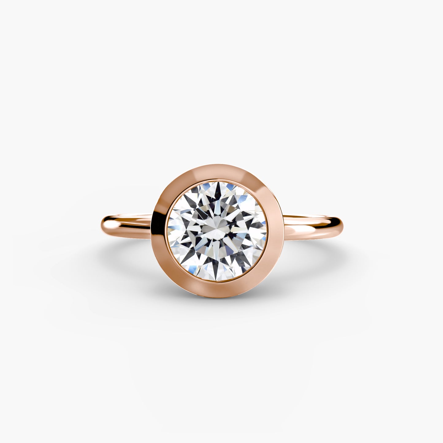 The Bezel Diamond Solitaire ring