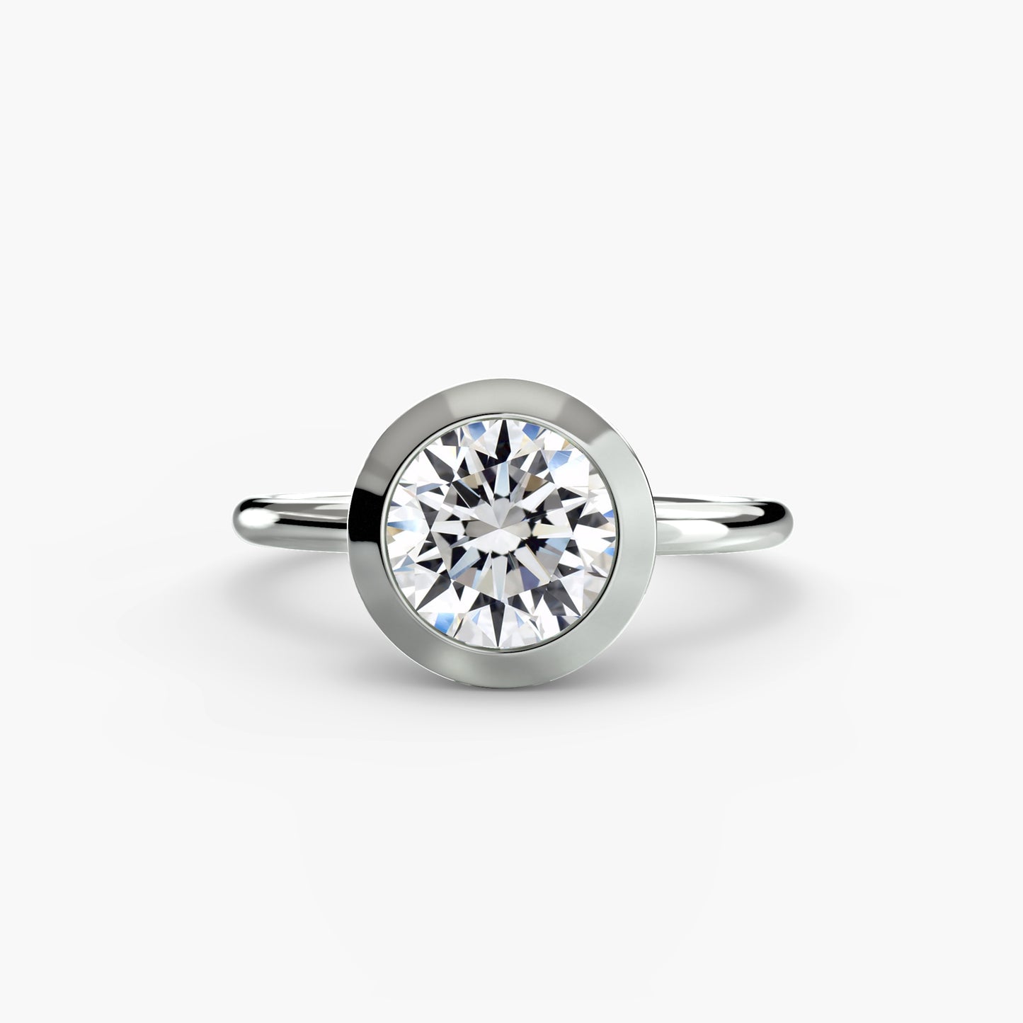 The Bezel Diamond Solitaire ring