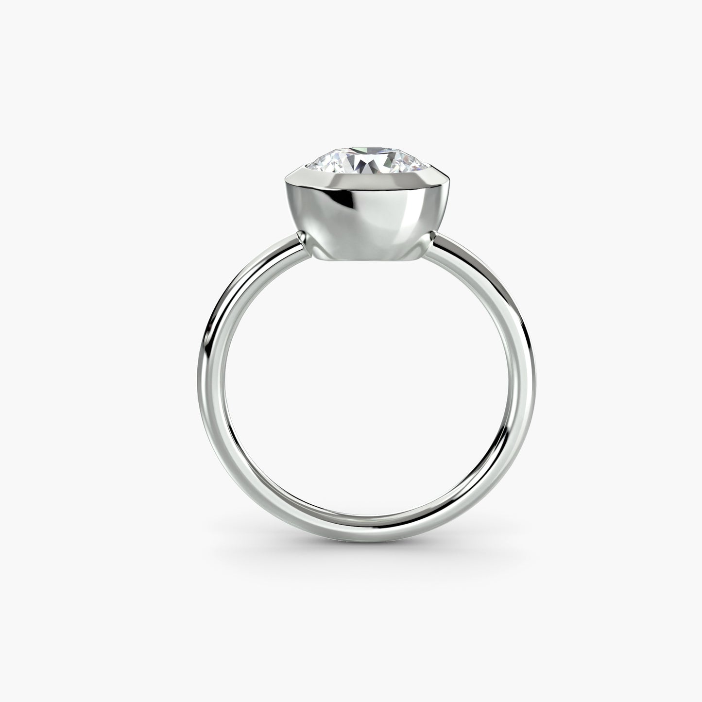 The Bezel Diamond Solitaire ring
