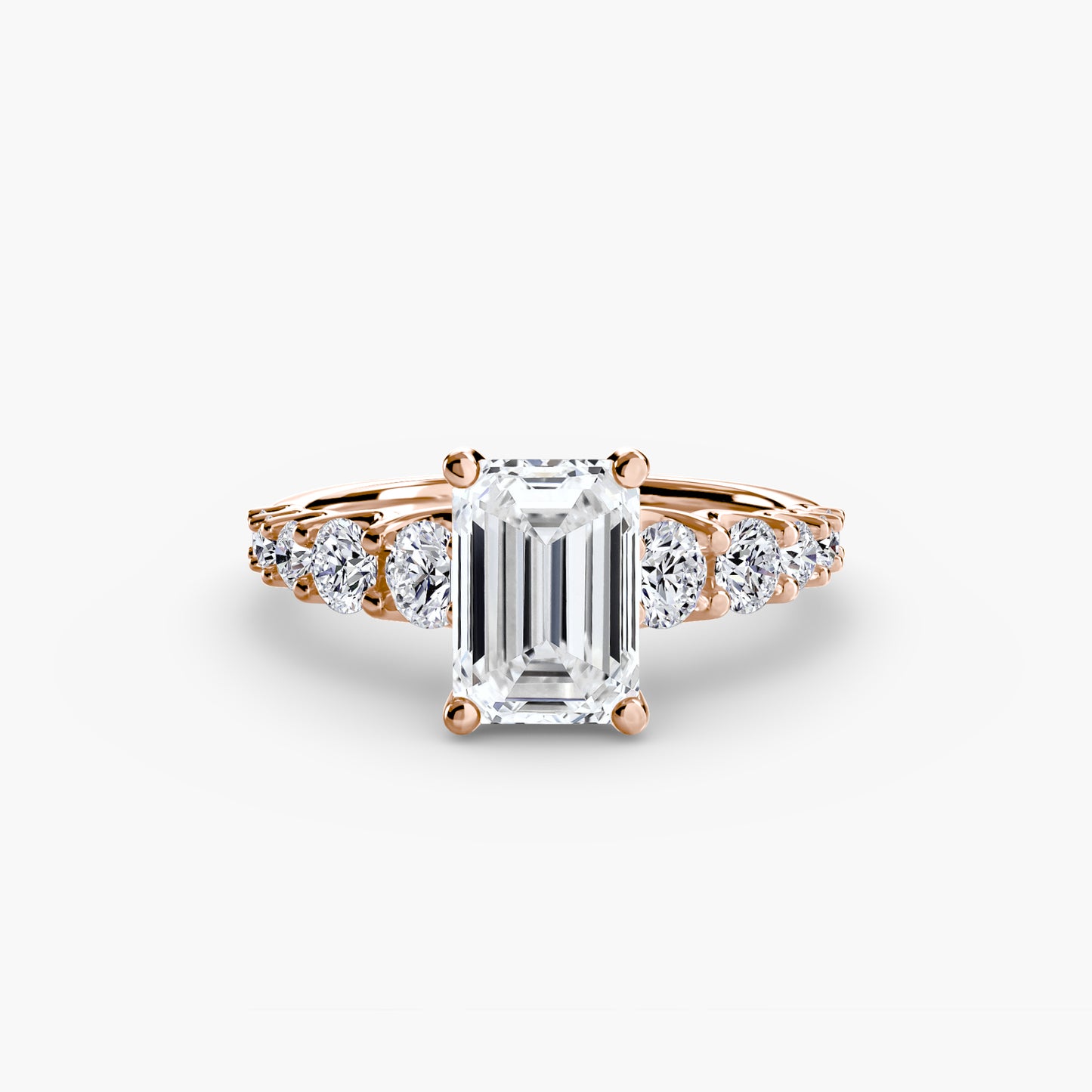 The Sovereign Graduated Accent Diamond Ring