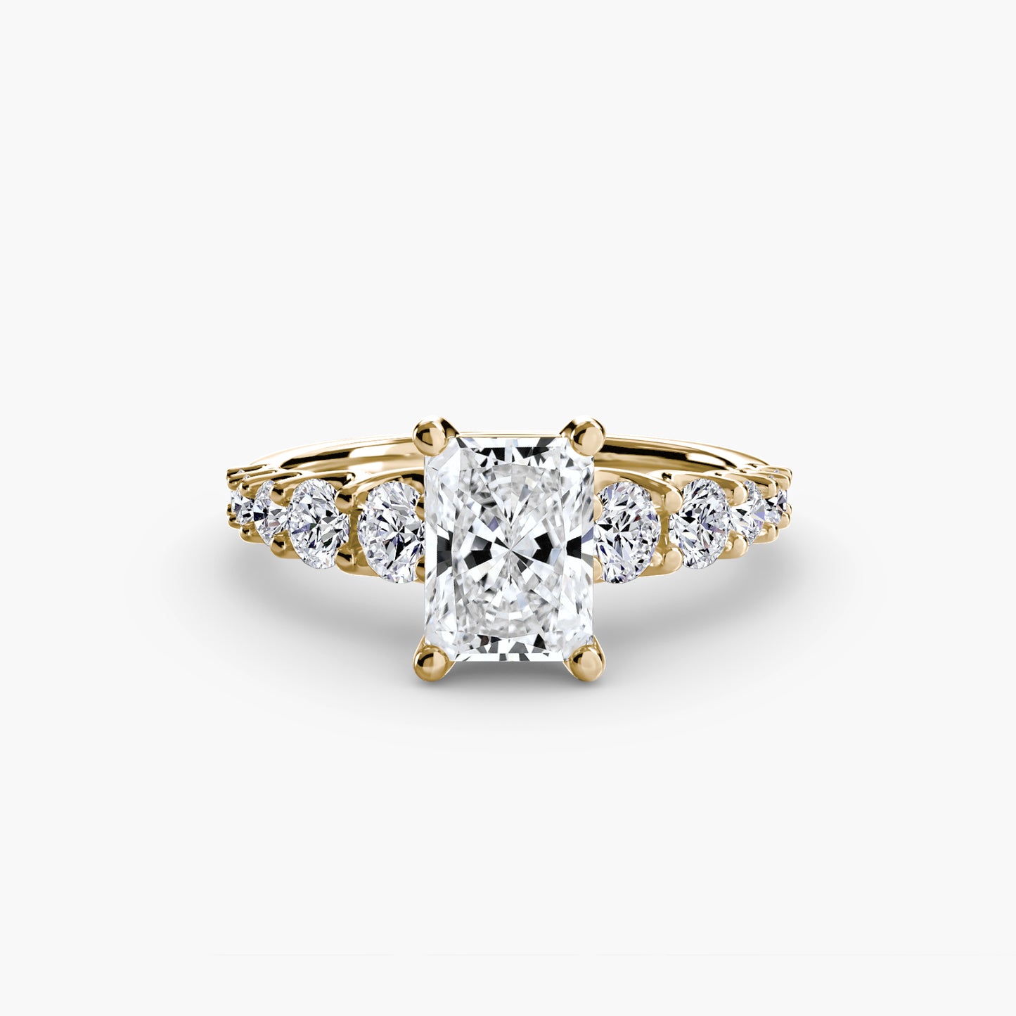 The Sovereign Graduated Accent Diamond Ring