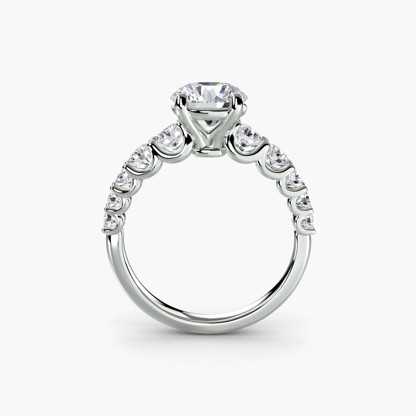 The Sovereign Graduated Accent Diamond Ring