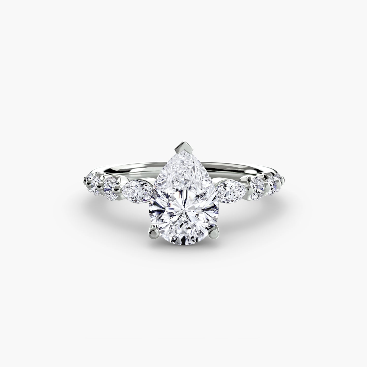 The Everly Tiered Accent Ring
