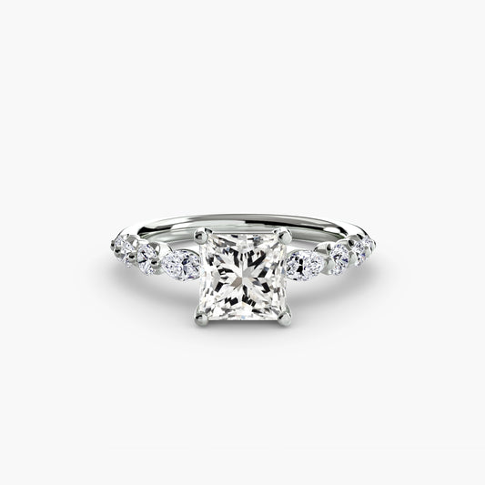 The Everly Tiered Accent Ring