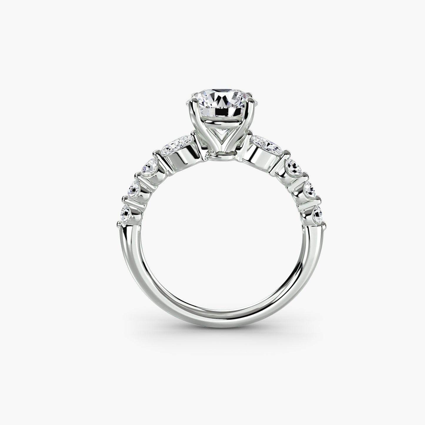 The Everly Tiered Accent Ring