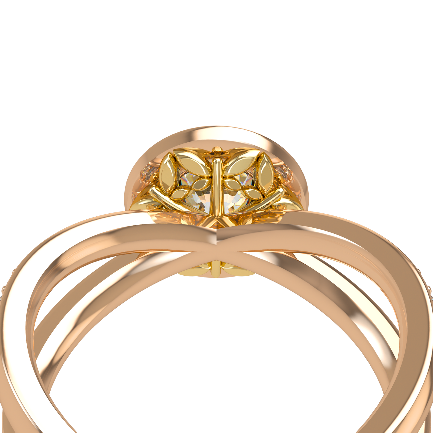 Ophelia VCL Halo prestiges diamond Ring