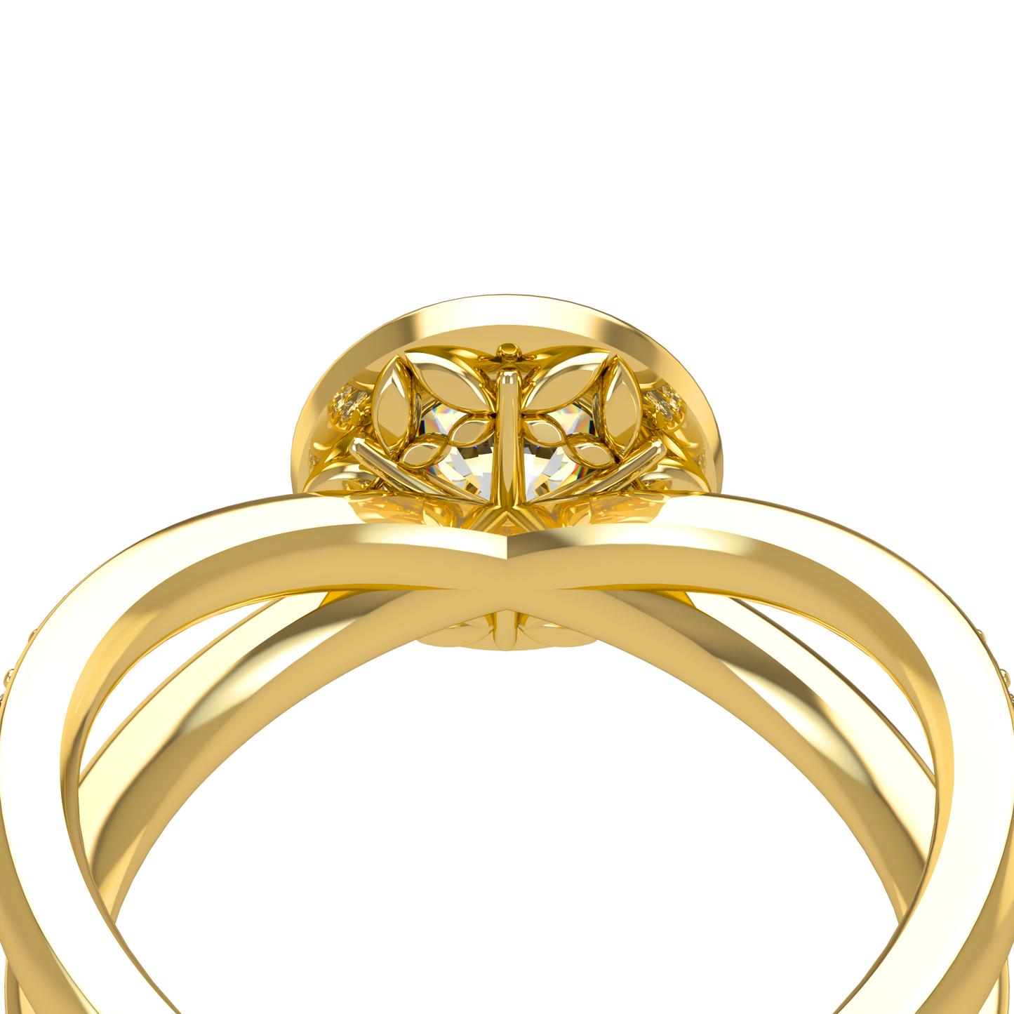 Ophelia VCL Halo prestiges diamond Ring