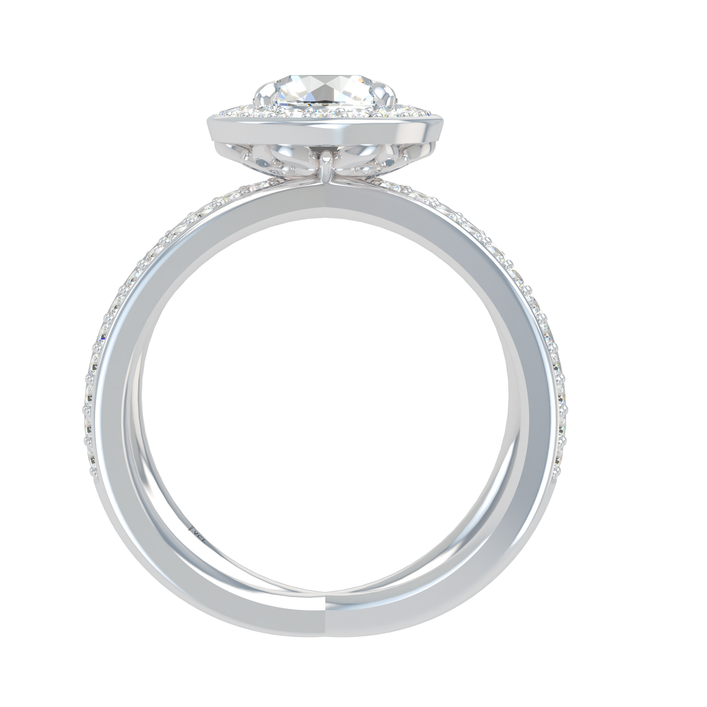 Ophelia VCL Halo prestiges diamond Ring