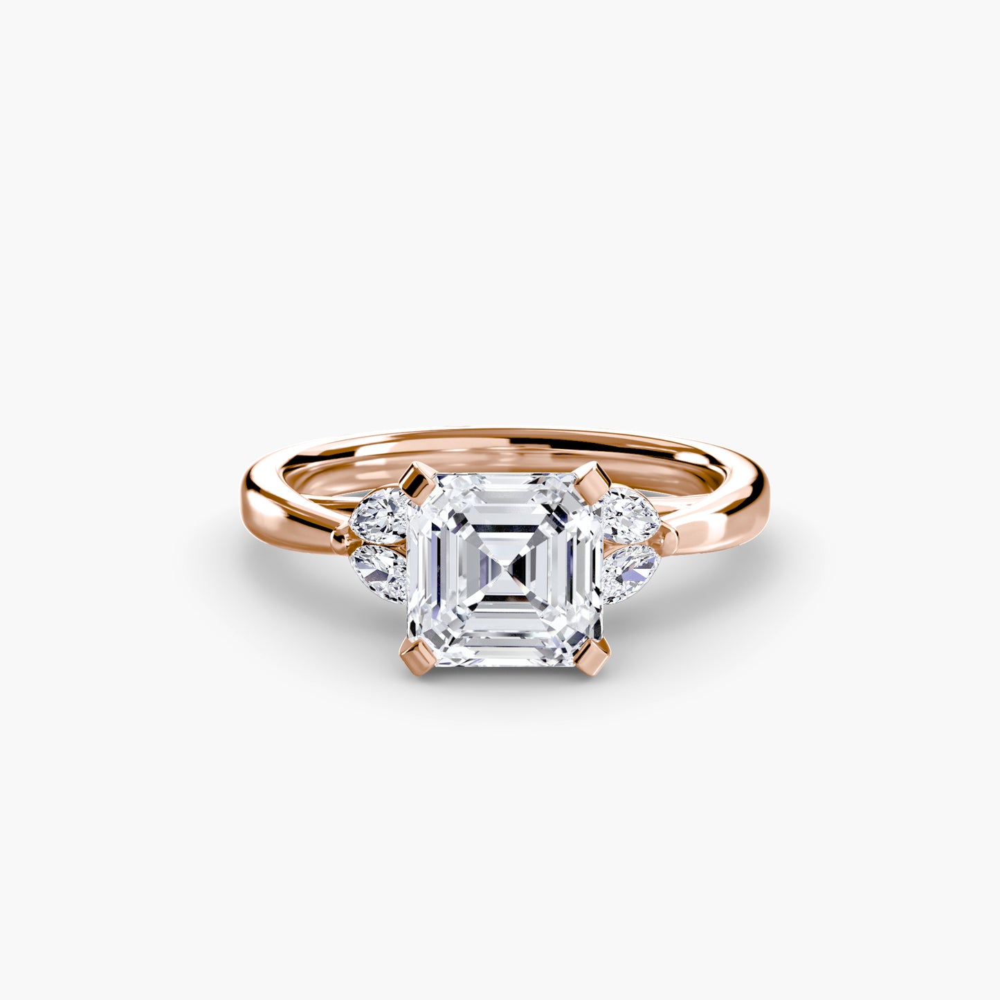 The Celestial starburst diamond ring