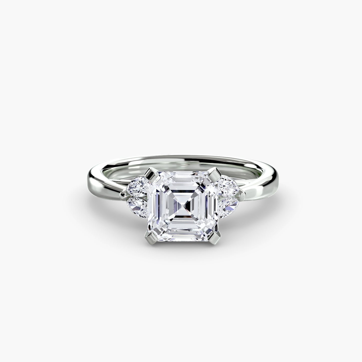 The Celestial starburst diamond ring