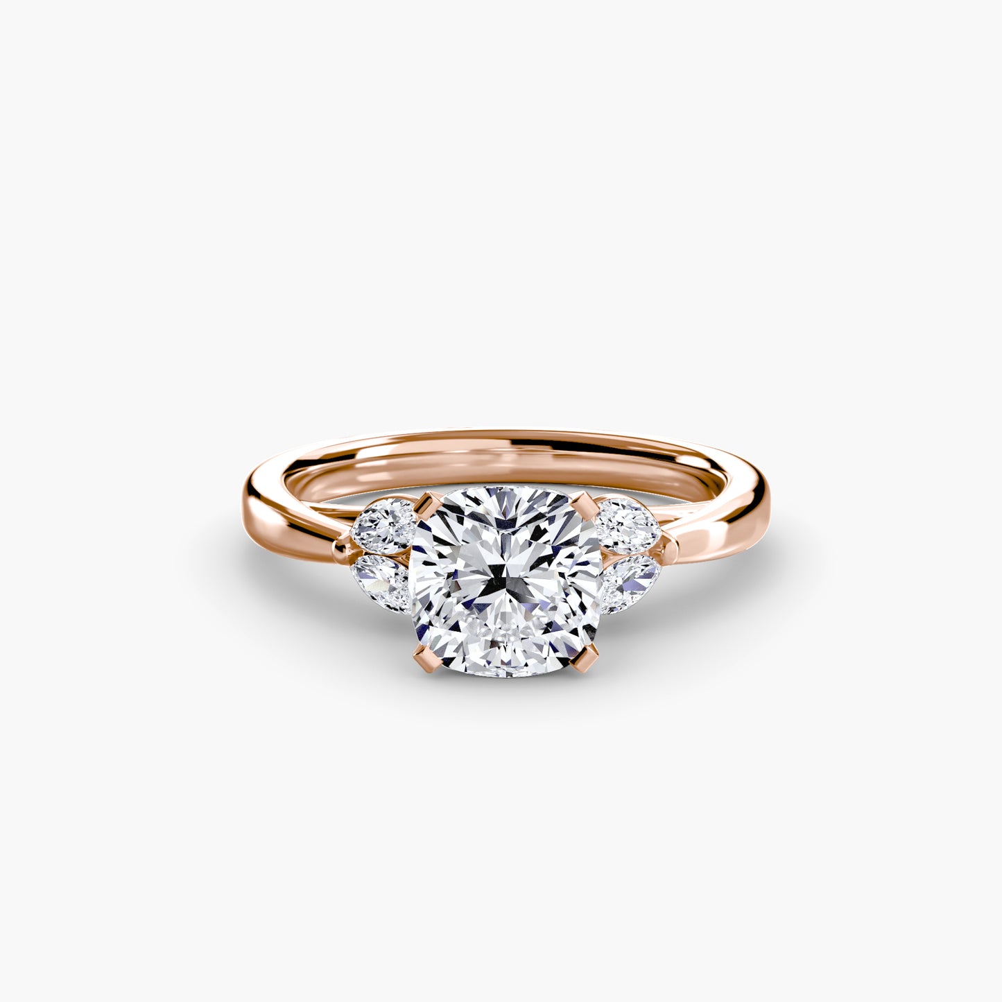 The Celestial starburst diamond ring