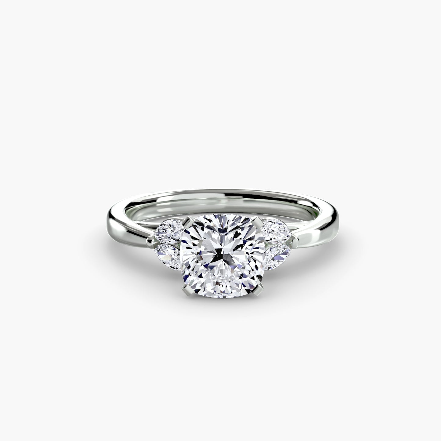The Celestial starburst diamond ring