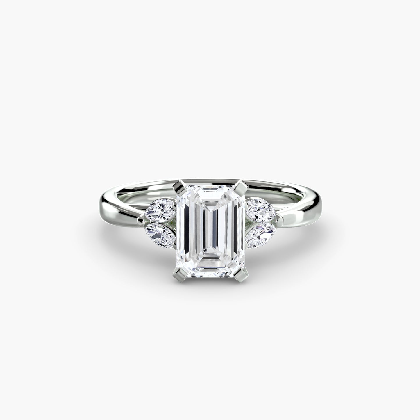 The Celestial starburst diamond ring